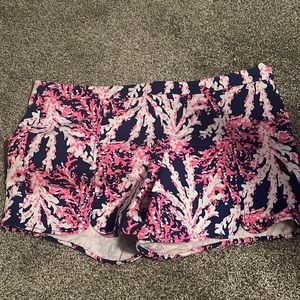 Navy and Hot Pink Lilly Pulitzer shorts